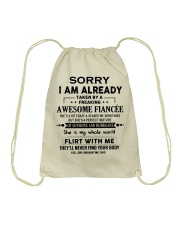 Gift for Fiancee Drawstring Bag tile