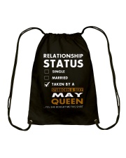 May Queen Drawstring Bag tile