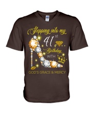 Stepping into my 41st V-Neck T-Shirt tile