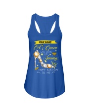 A Queen - January Ladies Flowy Tank tile