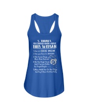 Dog February Ladies Flowy Tank tile