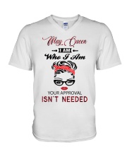 May Queen V-Neck T-Shirt tile