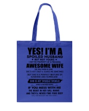 Yes i am a spoiled husband awesome wife-June Tote Bag tile