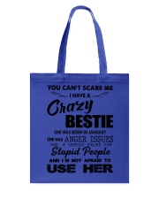 Crazy Bestie - January Tote Bag tile