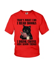 I READ BOOKS AND CAT Youth T-Shirt tile