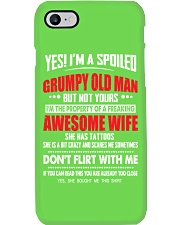 GRUMPY OLD MAN TATTOOS Phone Case tile