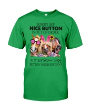 Nice Button Horse Classic T-Shirt tile