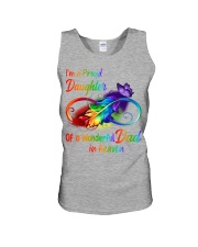 I'm a proud daughter Unisex Tank tile