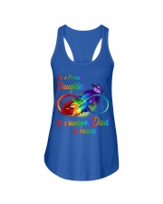 I'm a proud daughter Ladies Flowy Tank tile
