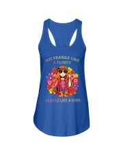 Not Fragile Like a Flower Ladies Flowy Tank tile