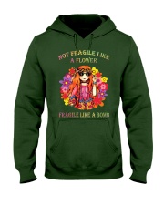 Not Fragile Like a Flower Hooded Sweatshirt tile