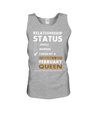 February Queen Unisex Tank tile