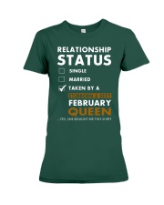February Queen Premium Fit Ladies Tee tile