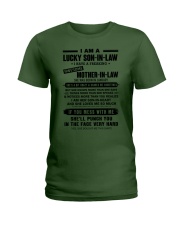Lucky Son In Law - January Ladies T-Shirt tile