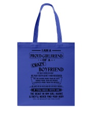 I am a proud girlfriend crazy boyfriend May Tote Bag tile