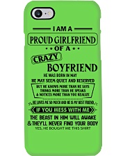 I am a proud girlfriend crazy boyfriend May Phone Case tile