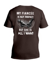 My Fiancee V-Neck T-Shirt tile
