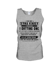 I DATTING ONE Unisex Tank tile