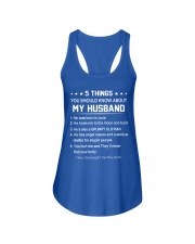 5 Thing My Husband - June Ladies Flowy Tank tile
