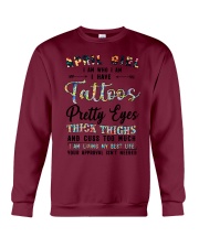 April Girl Crewneck Sweatshirt tile