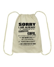 Gift for Boyfriend Drawstring Bag tile