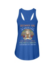 December Girl Ladies Flowy Tank tile