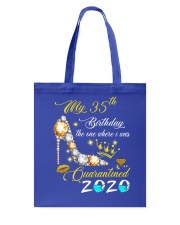 35th Birthday Tote Bag tile