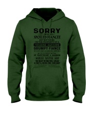 Sorry i'm a spoiled fiancee grumpy fiance Hooded Sweatshirt tile