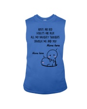 Naughty Thoughts - Custom Name Valentine's Day and Anniversary Gift for Boyfriend, Husband, Girlfriend, Wife, Fiancé Sleeveless Tee tile