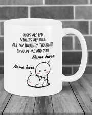 Naughty Thoughts - Custom Name Valentine's Day and Anniversary Gift for Boyfriend, Husband, Girlfriend, Wife, Fiancé Mug ceramic-mug-lifestyle-03