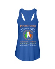 November Woman Ladies Flowy Tank tile