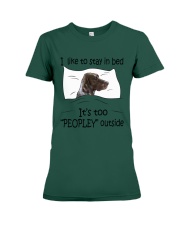 German Shorthaired Pointer Premium Fit Ladies Tee tile