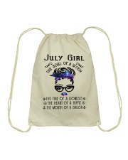 July Girl Drawstring Bag tile