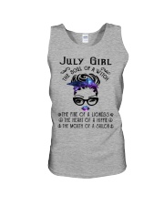 July Girl Unisex Tank tile