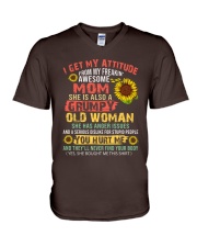 Special gift for Daughter V-Neck T-Shirt tile