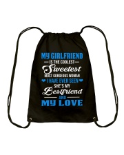 My Girlfriend Drawstring Bag tile