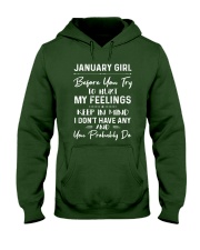 January Girl Hooded Sweatshirt tile