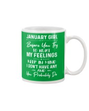 January Girl Mug tile