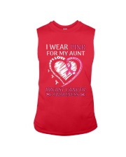 I Wear Pink For My Aunt Sleeveless Tee tile