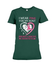 I Wear Pink For My Aunt Premium Fit Ladies Tee tile