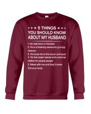 My Husband - October Crewneck Sweatshirt tile
