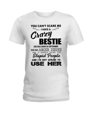 Crazy Bestie - September Ladies T-Shirt front