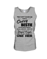 Crazy Bestie - February Unisex Tank tile