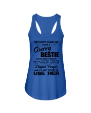 Crazy Bestie - February Ladies Flowy Tank tile