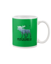 AND INTO THE FOREST Mug tile