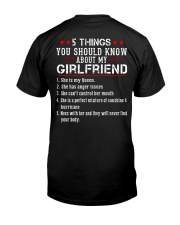 5 Thing Girlfriend Classic T-Shirt back