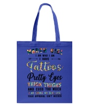 March Girl Tote Bag tile
