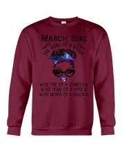 March Girl Crewneck Sweatshirt tile