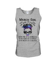 March Girl Unisex Tank tile