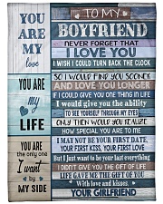 To my Boyfriend Fleece Blanket tile